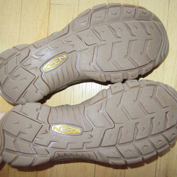 MENS KEEN SANDALS/CLOSED TOE/GREEN/SIZE 11.5/HIKING! main image 5